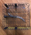 Ge Dishwasher GDF520P Upper Rack With Rollers & Spray Propeller Pre-owned. Fixed Price $19.00.