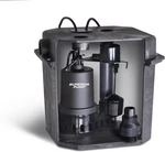 92072-U 1/3 Hp Remote Sink Drain Pump System, Black. Fixed Price $229.91.