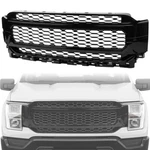 Tlaps 2021-2023 Ford F150 Honeycomb Mesh Front Bumper Grille Glossy Black. Fixed Price $160.00.