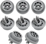 8-PACK DD66-00023A Rollers Rack For Samsung Dishwasher Wheels Lower Replace. Fixed Price $20.79.