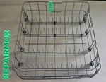 AHB73129101 Lg Dishwasher Lower Dishrack + Utensil Basket. Fixed Price $80.00.