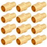 Uenede 12PCS Lf Brass 3/4 To 1/2 Inch Pex Reducer Barb Straight Coupling Pipe.... Fixed Price $24.54.