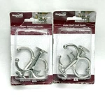 National Hardware N245-837 Indoor 35 Lbs. Undershelf Coat 2.4 In. (4 Hooks). Fixed Price $9.99.