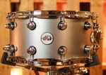 Dw 7X14 Design Limited Edition Titanium Satin Lacquer Snare Drum - DDLM0714SSTS. Fixed Price $399.00.