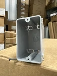 Cantex EZ18SNW Single Gang Box, Nail On, New Work, Cu In, 100 Pack.. Fixed Price $50.00.