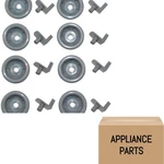 12252711-B For Ge Dishwasher Lower Rack Roller Wheel Set Of 8 Part # Model. Fixed Price $16.97.