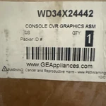 WD34X24442 Ge Dishwasher Console *new Oem Part*. Fixed Price $29.99.