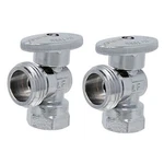 1/4 Turn Washing Machine Angle Stop, 1/2" Fip X 3/4" Mht. Fixed Price $42.08.