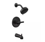 Peerless PTT188792-BL Precept Matte Black Tub & Shower Trim Kit (no Valve). Fixed Price $112.00.