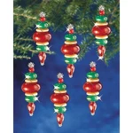 The Beadery Holiday Beaded Ornament Kit Victorian Baubles # 5941. Fixed Price $9.99.