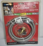 Watts Universal Dishwasher Connector Kit 366936 Stainless Steel 5' W/adapters &. Fixed Price $15.68.