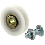Prime-line 1504 Sliding Door Roller With BOLTS,1-1/4" Nylon Ball BEARING,2PACK. Fixed Price $12.96.