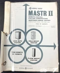 Ge Mastr Remote Control Station Combinations Two-way Fm Radio Manual LBI4788G. Fixed Price $39.99.