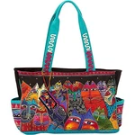 Laurel Burch Medium Tote (fantasticats). Fixed Price $36.99.