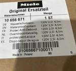 Brand New High-end Original Waterproof System For Miele Dishwashers 10656671. Fixed Price $550.00.