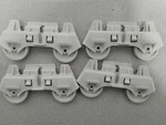Whirlpool Dishwasher WDF110PABB2 Lower Rack Wheel (4) P/n WP8268645. Fixed Price $16.95.