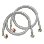 Upc Approved Flexible Stainless Steel Braided Washing Machine Hose With Elbow.... Fixed Price $22.44.
