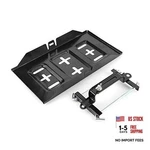 Storage Battery Holder Tray With Down Clamp Bracket Kit, 19CM / 7.5IN. Fixed Price $16.83.