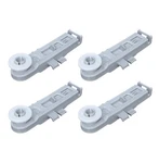 Set Of 4 Oem Whirlpool Amana Kitchenaid Dishwasher Upper Rack Rollers W10888592. Fixed Price $15.97.