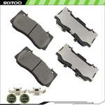 4PCS Front Brake Pads Ford Mustang 2015 - 2021 Performance Package 2.3L. Fixed Price $41.91.