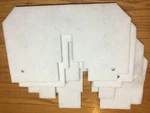 4X Fisher & Paykel Dishwasher Insulation Pad Set DD603. Fixed Price $39.99.