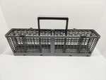 Oem Lg Dishwasher Silverware Basket Gray 19 Utensil Holder Bin Handle Lid. Fixed Price $19.99.