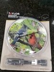 Taylor 5639 5.25 Inch Diameter Indoor/outdoor Dial Thermometer With Birds. Fixed Price $21.98.