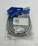 Eastman Braided Dishwasher Connector Hose Chrome 6-FT 41043. Fixed Price $17.49.
