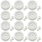 WD12X271 Dishwasher Dishrack Lower Front Roller Wheels & Axle Kit 12-PACK. Fixed Price $26.99.