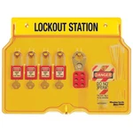 Master 1482BP410 Lockout Station, 18 Components: Hasps (2), Padlocks (4),. Fixed Price $150.99.
