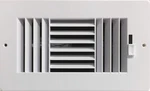 Hbw Three-way Plastic Side Wall/ceiling Register White 8" X 4" For Duct. Fixed Price $29.32.