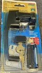 Keyed Push Button Latch Door Handle National N178-376. Fixed Price $10.49.