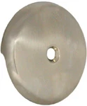 Tub Overflow Plate, Single-hole, Brushed Nickel 89235A. Fixed Price $17.59.