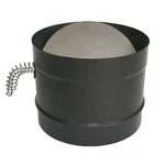 6 Inch Black Stainless Steel Single Wall Dvl Pipe For Chimney And Stove. Fixed Price $56.79.