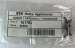 00151703 New Genuine Oem Bosch Dishwasher Screw (inner Door). Fixed Price $24.95.