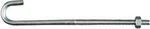 National Hardware N232-900 Zinc Plated Steel J-bolt 1/4 6 In. With Hex Nut. Fixed Price $6.98.
