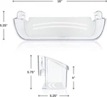 Smart Choice 5304539248 Bottom Shelf Refrigerator Door Bin, Genuine Replacement. Fixed Price $19.99.
