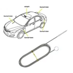 Usa Auto Sunroof Drain Cleaning Tool, 61 Inch Flexible Long Pipe Cleaner. Fixed Price $7.96.