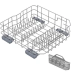 New WD28X26099 Dishwasher Lower Dishrack & WD28X10128 Silverware Basket Fit Ge. Fixed Price $67.99.