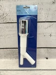 Plumb Pak PP855-70 Dishwasher Air Gap Inlet 5/8" O.d. Outlet 7/8" Chrome. Fixed Price $7.99.
