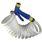Brand New Marpac Non-kinking Coil Washdown Hose With Nozzle 1/2"X15' 7-0422. Fixed Price $39.99.