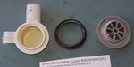 Bosch Dishwasher Gasket,cap, Tank Connector Vent Bezel Part # 00066400 00065303. Fixed Price $15.00.
