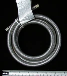 New Electrolux 5304503340 6' Stainless Steel Ice Maker Water Line Connector Hose. Fixed Price $8.98.