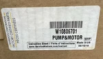 W10806701 New W10806705 Pump Motor And Dishwasher Oem Whirlpool Assly Maytag G1. Fixed Price $175.99.