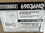 Everbilt Dishwasher Junction Box Kit For Bosch 69036HD Lot Of 1. Fixed Price $14.95.