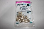 New Sharkbite UC008LFA10 1/2 X Brass Crimp Straight Coupling, Count. Fixed Price $14.99.