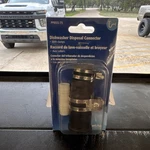 Plumb Pak Dishwasher Disposal Connector PP855-75 Rubber Metal Plastic W/ Clamps. Fixed Price $5.67.