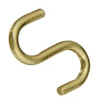 National Hardware N121-806 Solid Brass V2077 Series Heavy Open S-hook In.. Fixed Price $7.40.