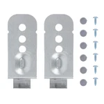 2-PACK Stainless Steel Dishwasher Installation Bracket Set For Samsung Models. Fixed Price $8.99.