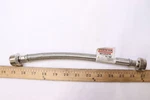 Certified Appliance Accessories Stainless Steel Water Inlet Hose 1' WI12SSFM. Fixed Price $7.17.
